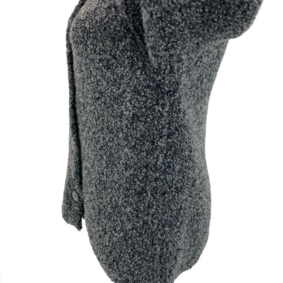 Talbots Wool Bouclé Jacket Small Gray - Picture 10 of 16